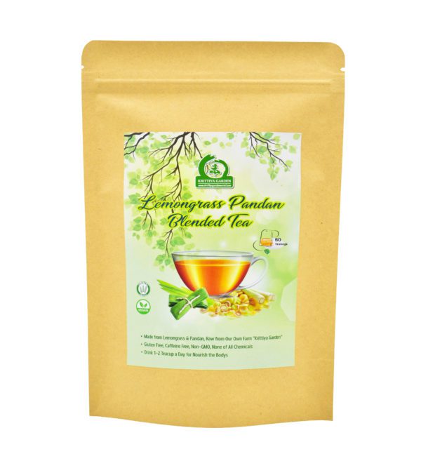 Lemongrass Pandan Blended Tea Front