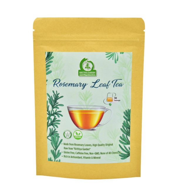 Rosemary Leaf Tea Front